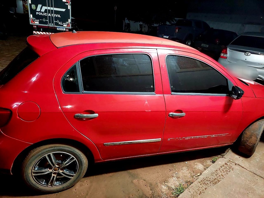 PM recupera veículo com restrição de furto e roubo no município de Guajará-Mirim