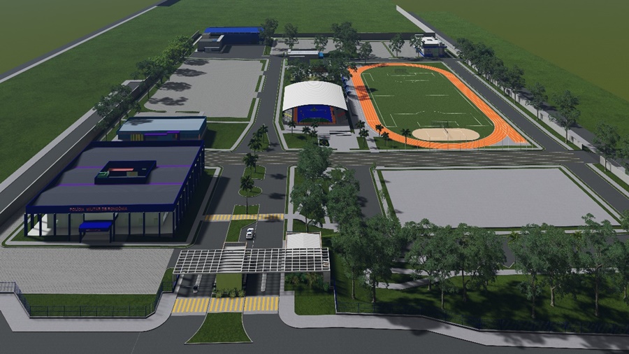 PM de Rondônia inicia maior reforma estrutural no complexo do Comando-Geral