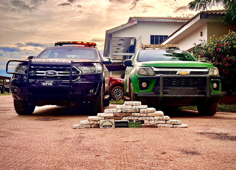 Operação captura foragido com tornozeleira rompida e apreende 29 quilos de maconha