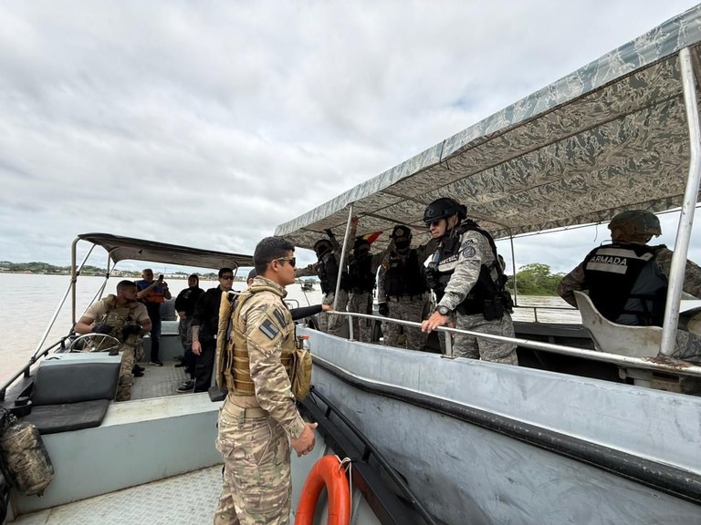 Forças de segurança intensificam Operação Madeira Mamoré na fronteira de Guajará-Mirim