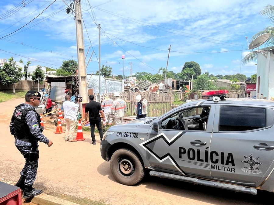 Seis pessoas são presas por furto de energia e receptação de fios em Porto Velho