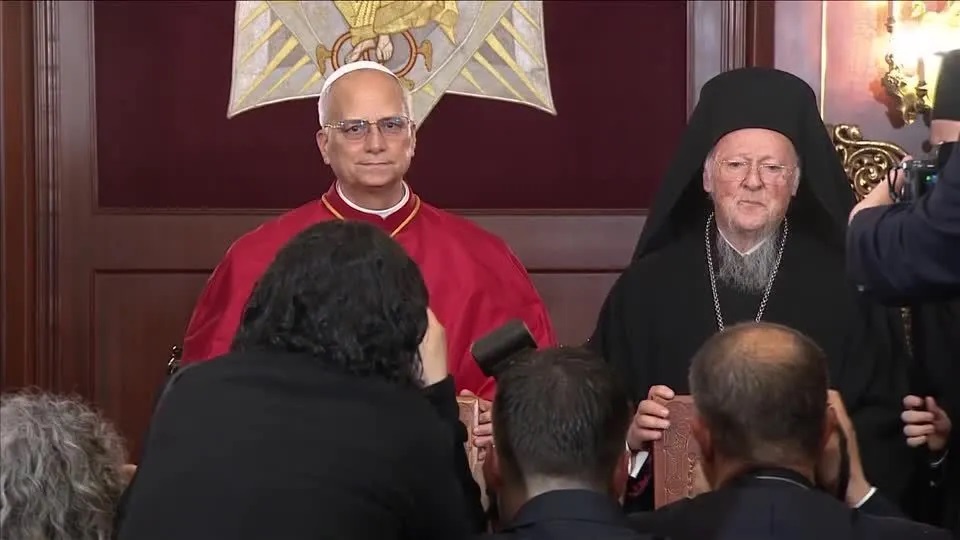 Papa Leão XIV assina declaração conjunta com líder ortodoxo em Istambul na Turquia
