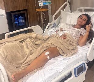 Ex-deputada Mariana Carvalho passa por cirurgia e agradece apoio nas redes sociais