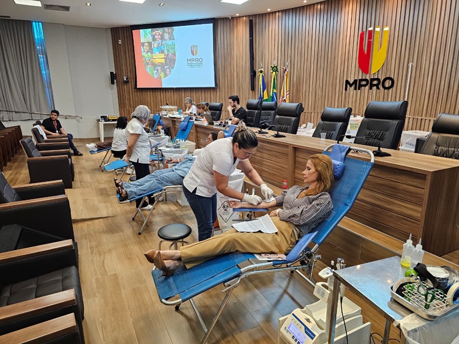 Coleta externa registra 35 bolsas de sangue e reforça crescimento das doações em RO