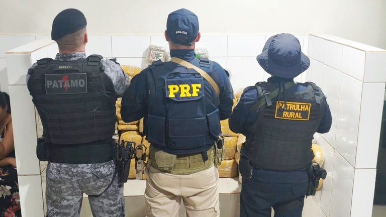 Forças de segurança de RO apreendem mais de 130 kg de droga em ação integrada