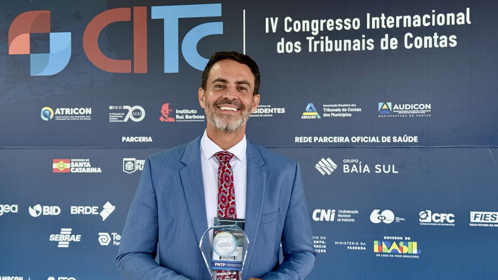 Selo Diamante da ATRICON e Nota 10 na avaliação CGU Mapa Brasil Transparente
