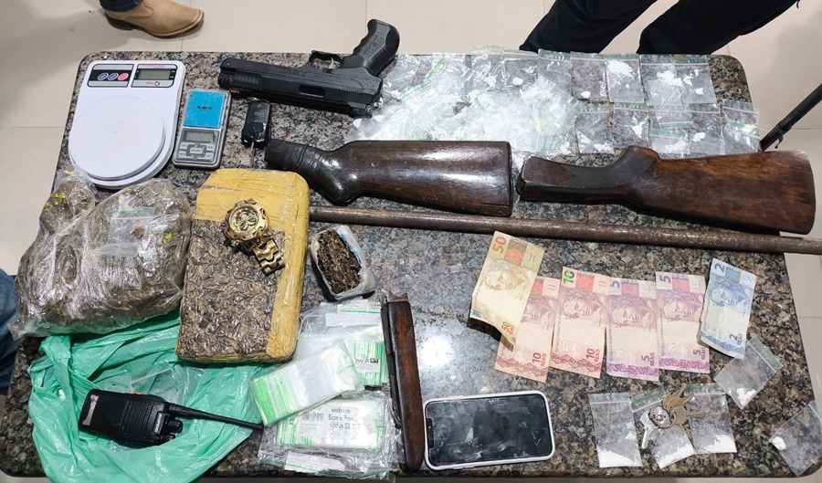 Polícia encontra depósito de drogas ligado à apreensão de 132 kg em Cacoal