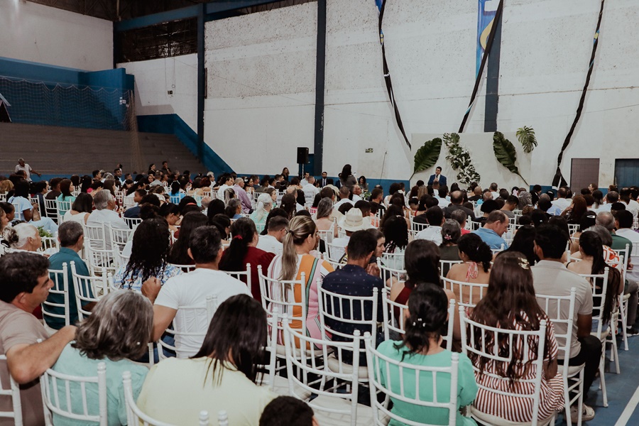 16º Casamento Comunitário de 2025 celebra o amor de 60 casais em Ji-Paraná