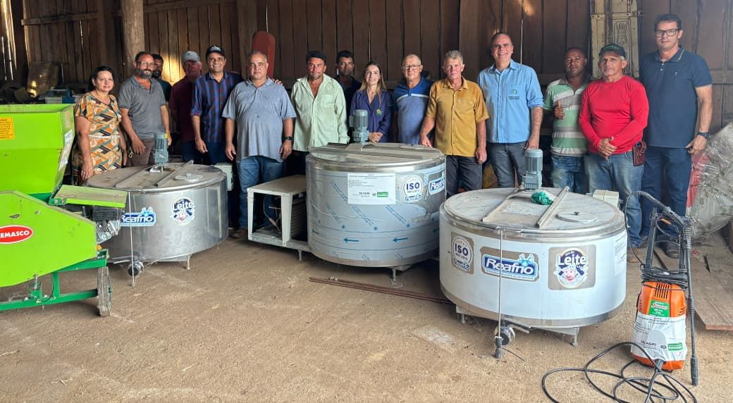 Alan Queiroz destina R$ 300 mil em implementos agrícolas para impulsionar a agricultura