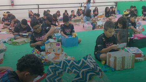 Alunos do SESI de Porto Velho vivenciam transição escolar com o Acampadentro 2025

