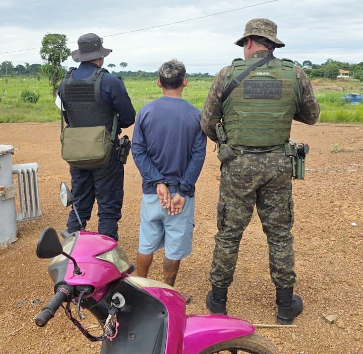 Batalhão da Polícia Militar prende foragido durante ações da Operação Hiléia