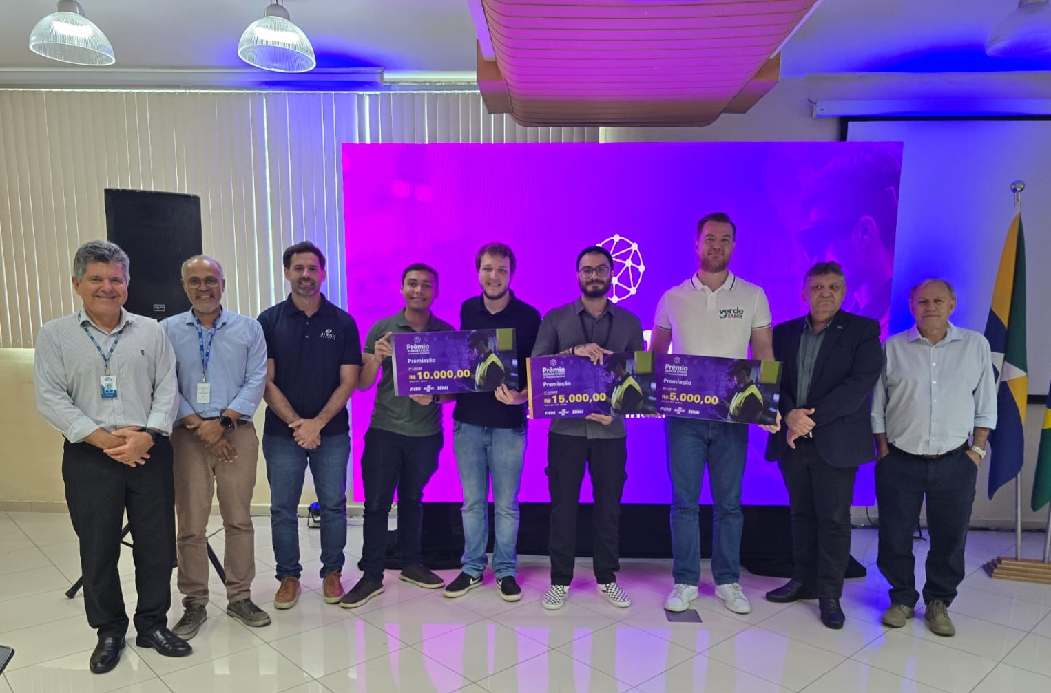 Divulgados os vencedores do 1º Prêmio FIERO-SENAI-SEBRAE de Inovação Industrial
