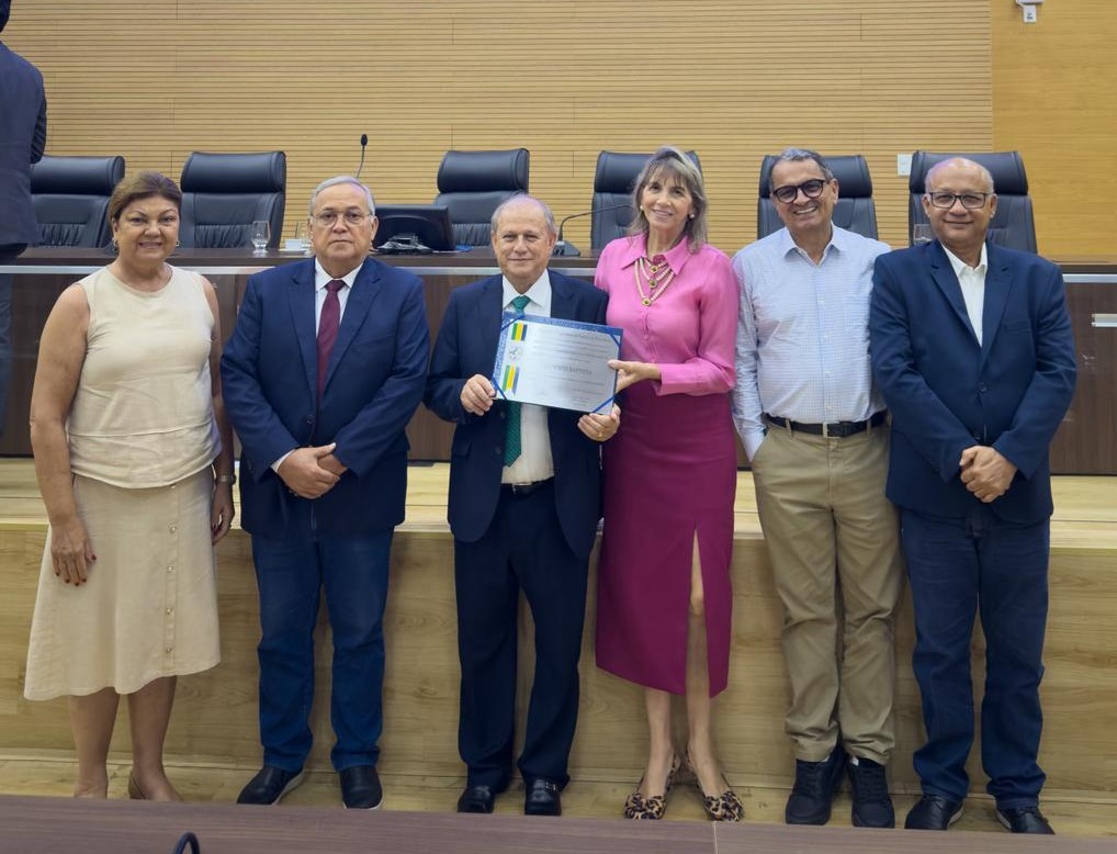 Gilberto Baptista recebe título de Cidadão Honorário de Rondônia

