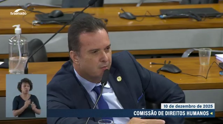 Dr. Luís do Hospital defende PA D’Jaru Uaru em audiência no Senado, em Brasília
