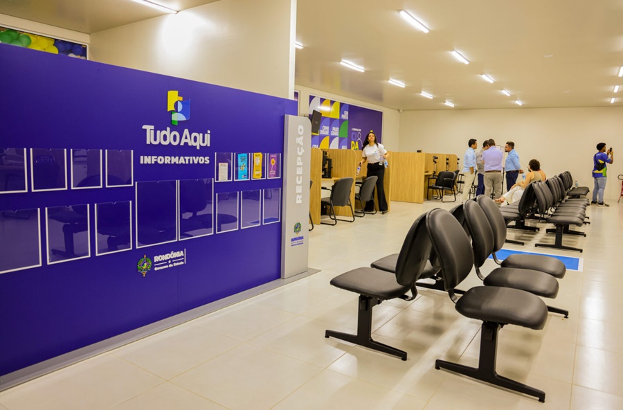 Governo de Rondônia inaugura unidade do Tudo Aqui no município de Vilhena