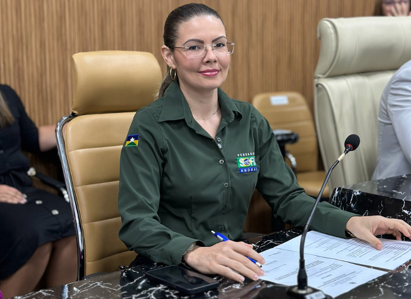 Vereadora Sofia Andrade apresenta projeto para combater escapamentos barulhentos em PVH