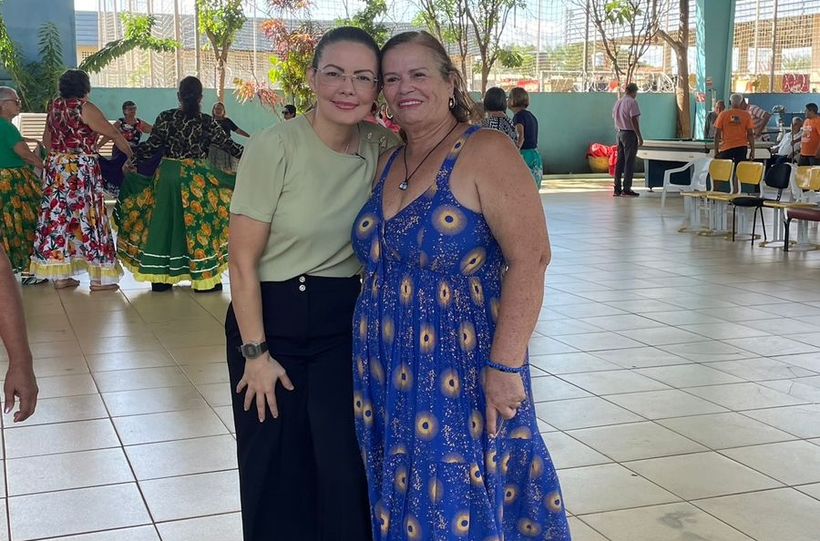 Vereadora Sofia Andrade visita Centro de Convivência do Idoso e reforça compromisso