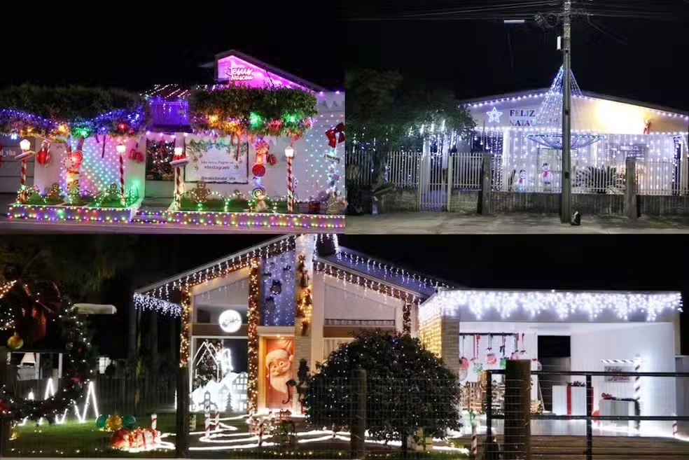 Concurso de Natal premia casas mais bem decoradas no município de Vilhena