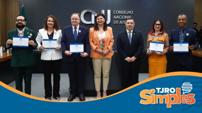 Pelo segundo ano consecutivo, TJRO recebe Selo Linguagem Simples do CNJ