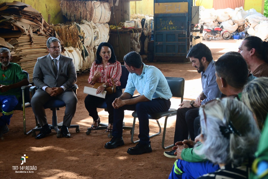 Justiça do Trabalho, MPT, DPU e UNIR realizam visita técnica à Catanorte 