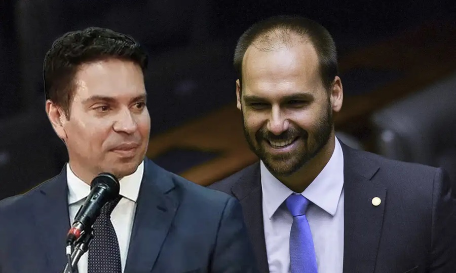 Câmara dos Deputados decide cassar mandatos de Eduardo Bolsonaro e Ramagem
