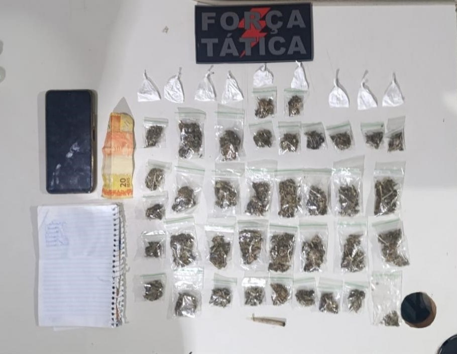 Polícia Militar de Rondônia desarticula ponto de tráfico após denúncia anônima 