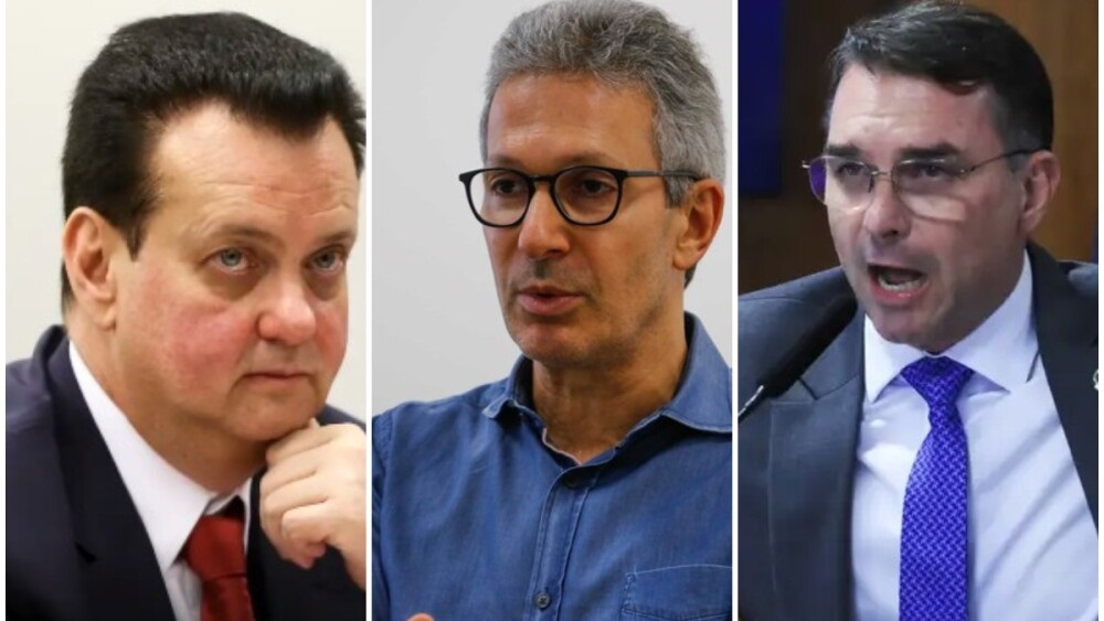 Gilberto Kassab articula Zema para vice de Flávio Bolsonaro em chapa presidencial
