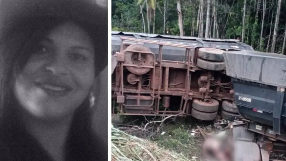 Mulher de 42 anos morre após ser atingida por carreta na BR-435 em Vilhena