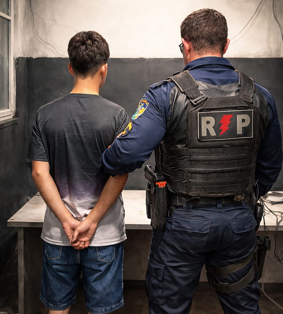 Polícia Militar prende suspeito de roubo a comércio no município de Guajará-Mirim