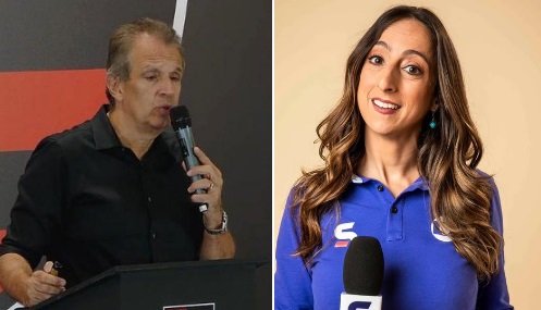 Mandatário do Flamengo, ataca jornalista da Globo: "Nariguda fica falando mal"
