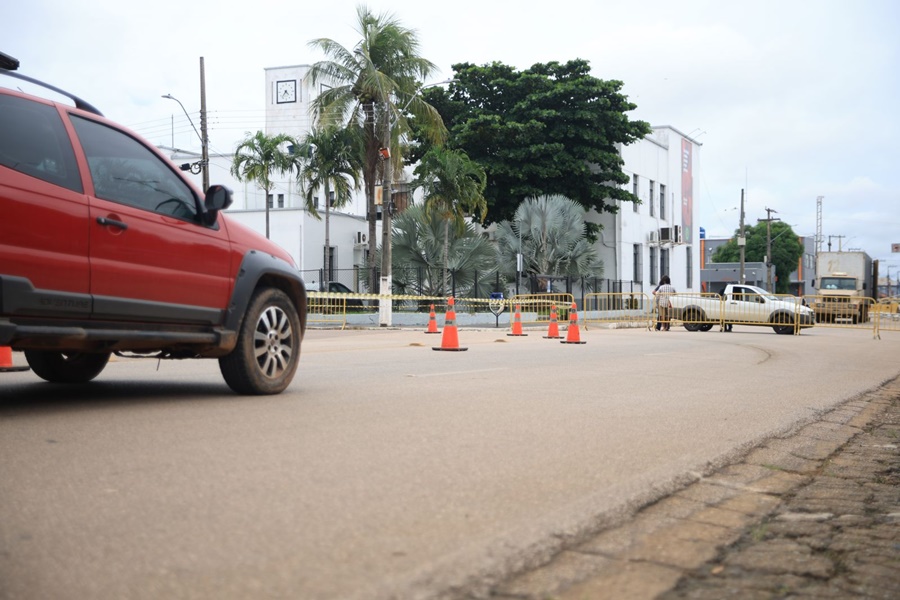 Semtran inicia intervenções no entorno do prédio do relógio para o “Viradão do Béra”
