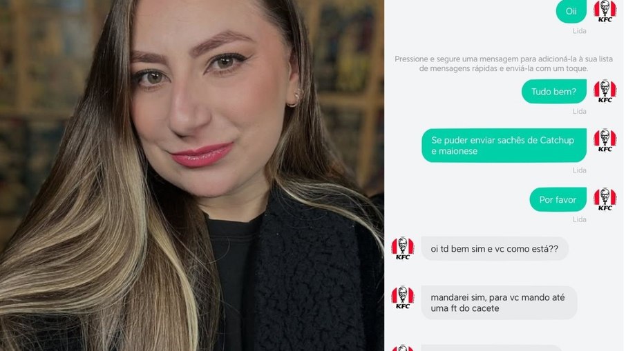 KFC afirma que funcionário da loja que assediou cliente foi demitido por justa causa
