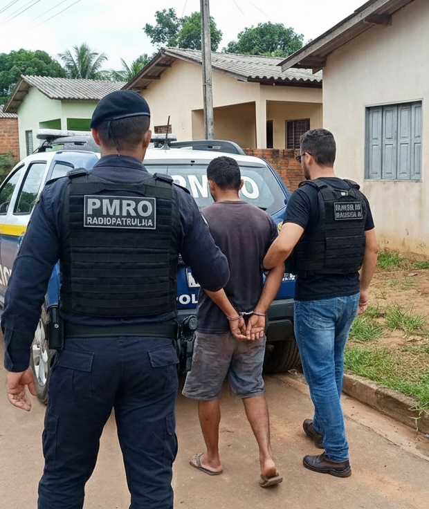 Polícia Militar identifica e captura foragido da Justiça em Guajará-Mirim