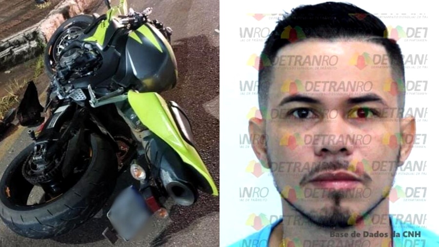 Motociclista perde controle em curva e morre em grave acidente na região Central de Porto Velho