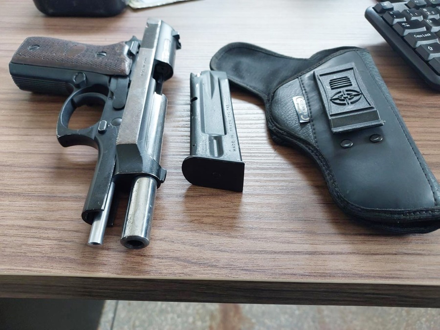 Tentativa de venda leva Polícia Militar de RO a apreender pistola calibre 7.65 em Vilhena