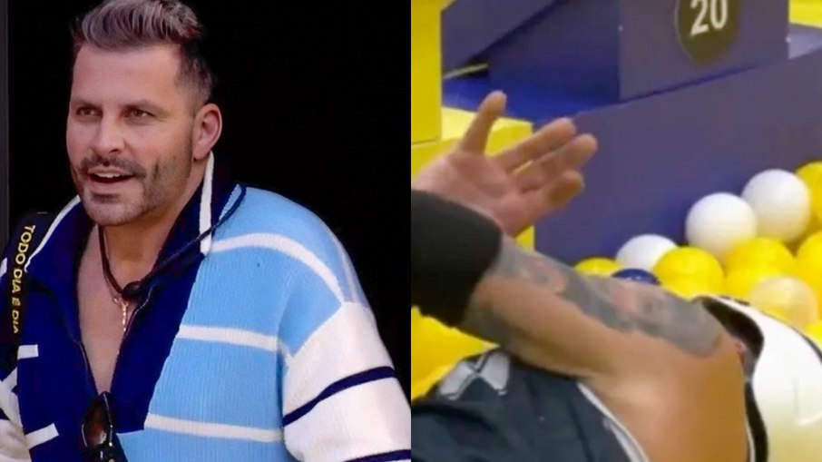 Henri Castelli convulsiona ao vivo em Prova do Líder e é socorrido pela equipe médica