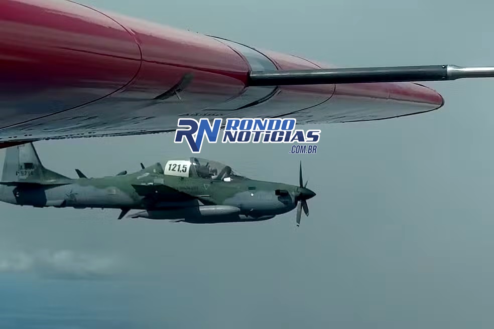 Aeronave do CBM/RO é interceptada pela FAB durante voo aeromédico 