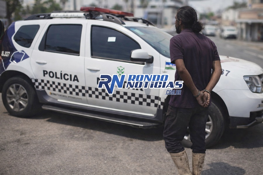 Polícia militar prende venezuelano acusado de importunação sexual em Vilhena