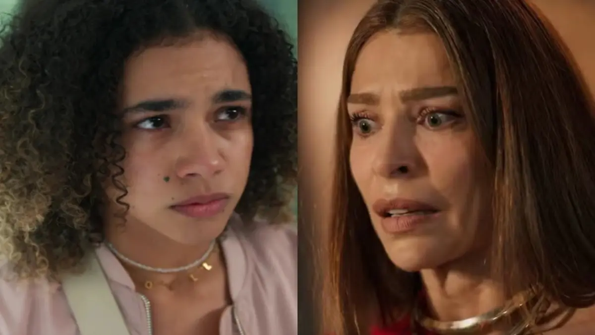 Arminda descobre que a neta de Gerluce também será sua herdeira e enlouquece