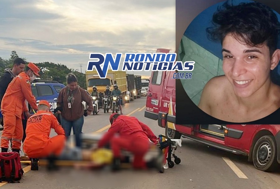 Jovem de 20 anos morre após tentar desviar de animal na BR-364