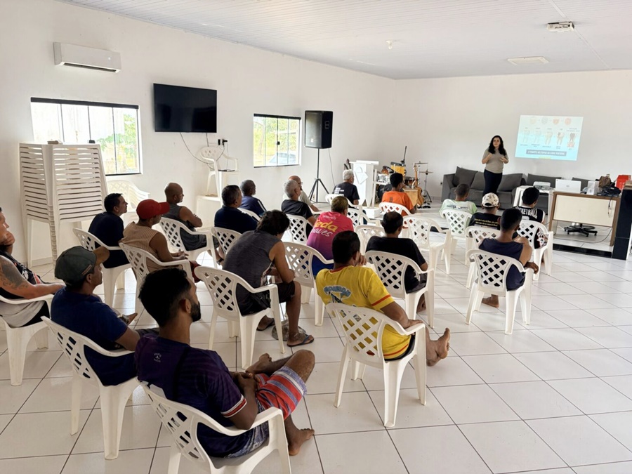 Comunidades Terapêuticas de Porto Velho recebem ação de orientação sobre saúde bucal e autocuidado