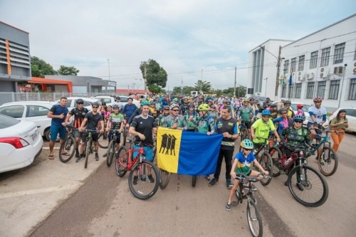 Bike Tour abre a programação do Dia da Instalação de Porto Velho com um percurso pela história da cidade