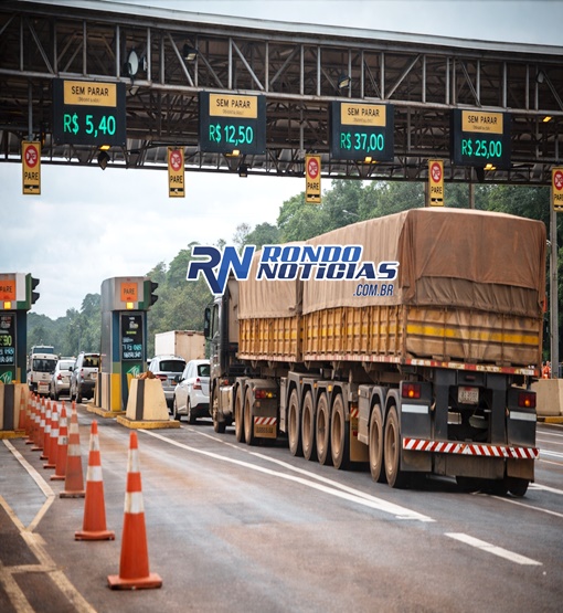 Pedágio na BR-364 pode passar de R$ 1,3 mil para caminhões e pesa no bolso de quem cruza Rondônia