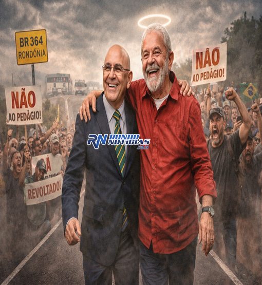 Confúcio abraça Lula, ignora Rondônia e assume o desgaste do pedágio na BR-364
