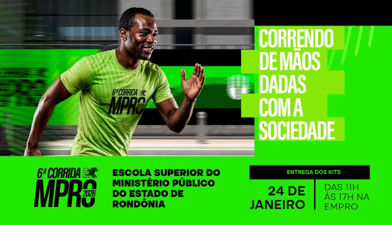 Entrega de kits para inscritos na 6ª Corrida do MPRO será neste sábado (24/1) na Empro