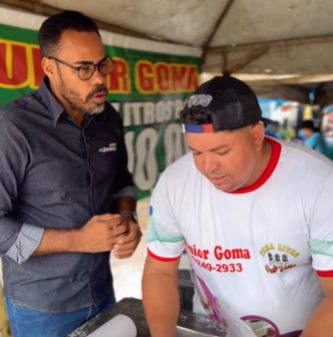 Vereador Dr. Santana ouve feirantes e cobra melhorias nas feiras do Alphaville e Jacy Paraná