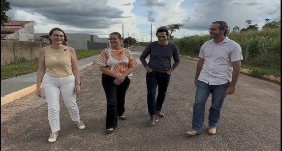 Seringueiras é contemplado com emenda da deputada Gislaine Lebrinha para calçadas
