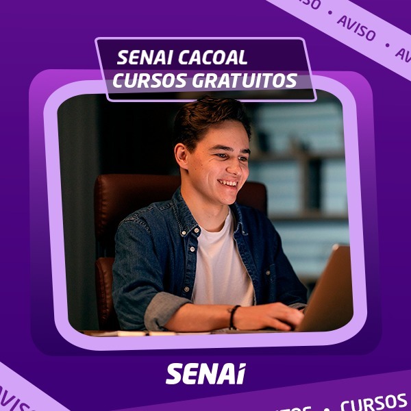 SENAI-RO abre cursos gratuitos na unidade de Cacoal