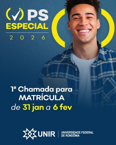 Unir convoca aprovados para matrícula no PS especial 2026 de vagas ociosas