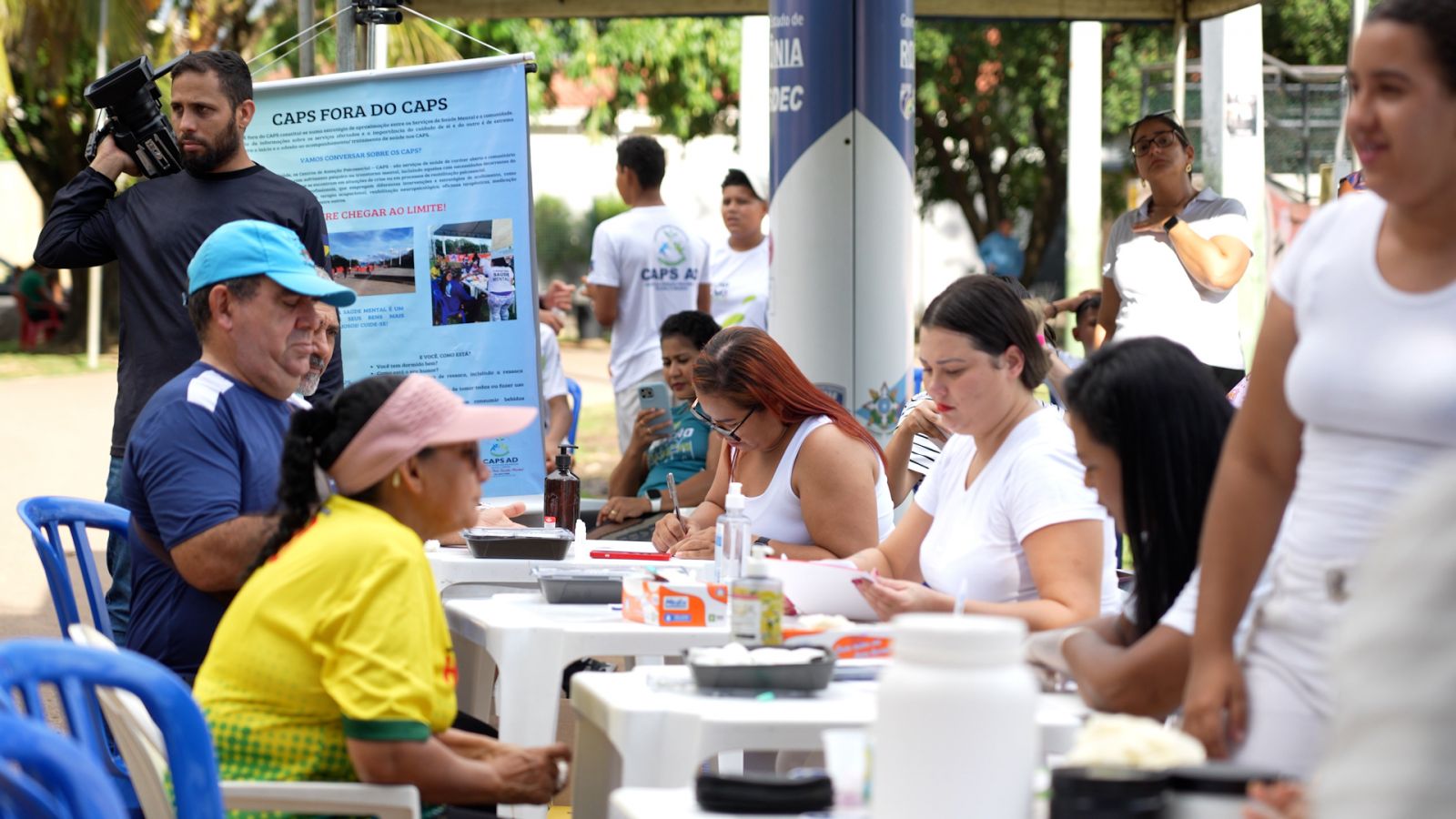 Prefeitura realiza caminhada “CAPS Fora do CAPS” no Skate Parque e reforça campanha Janeiro Branco

